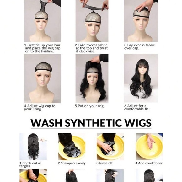 24 Inch Balayage Blonde Wavy Wig Natural look for daily use - Picture 6 of 6